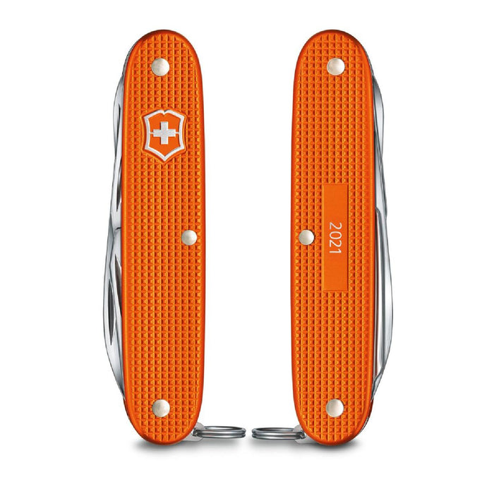 Victorinox Pioneer X, 93 mm, Alox Limited Edition 2021, Tiger-Orange