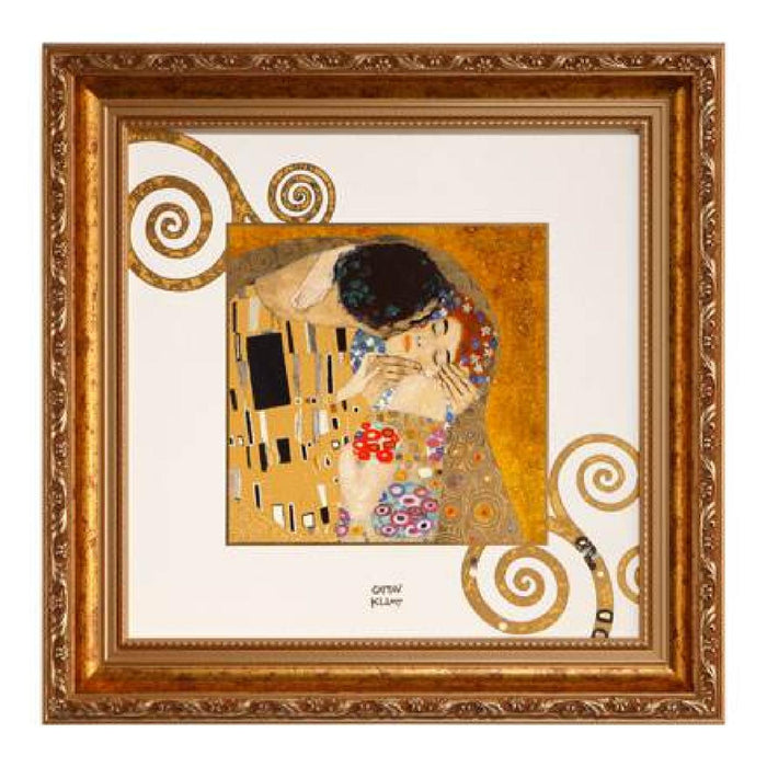 Goebel Gustav Klimt  - "Der Kuss" - Wandbild