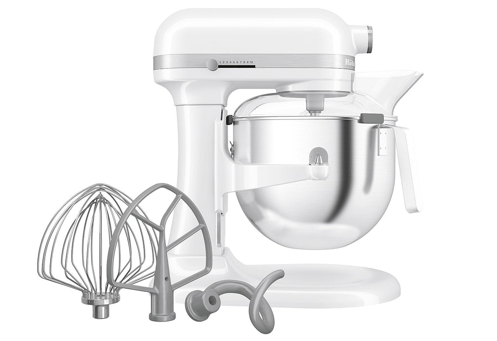 KitchenAid Heavy Duty Küchenmaschine 5KSM70JPX 6,6 L Weiß mit Schüsselheber