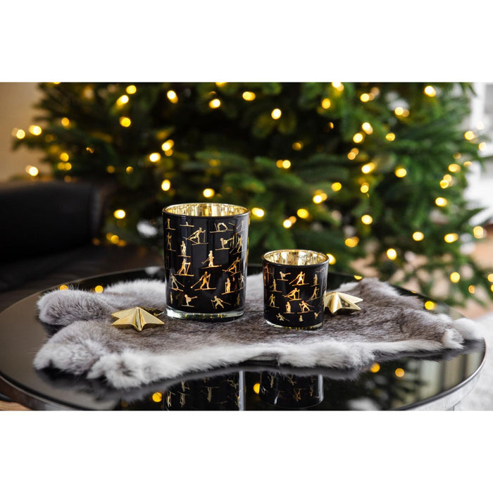 EDZARD Teelicht Monty 2er Set, H 8 cm