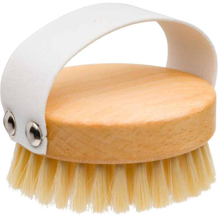 Redecker Massagebürste rund, Borste, mit Gurt