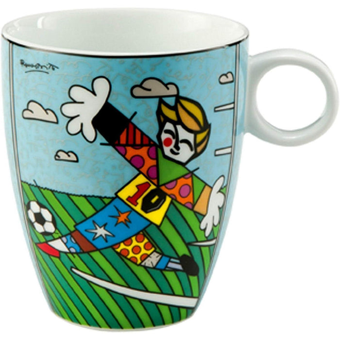 Artis Orbis Goal! - Künstlerbecher Romero Britto