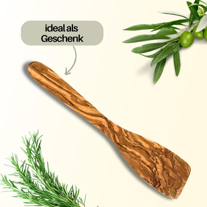 Pfannenwender geb.Olivenholz