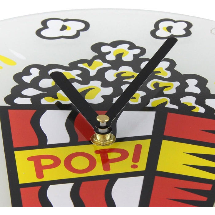 Goebel Pop Wanduhr, Glas, bunt, 30.5 x 30.5 x 3.5 cm