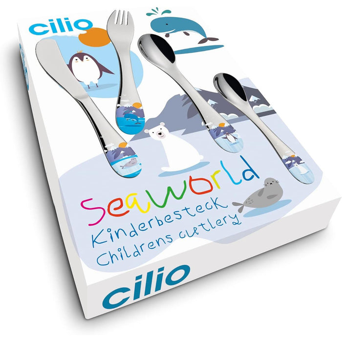 Kinderbesteck Seaworld 4tlg.