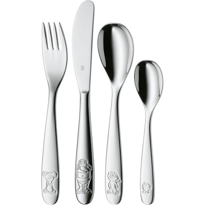 WMF 1281936040 Willy Mia Fred Kinderbesteck 4-teilig