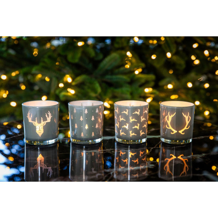 EDZARD Teelicht 2er Set Eto Ø 7 cm, H 8 cm