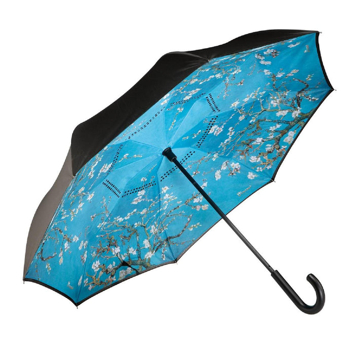 Goebel Vincent van Gogh  - Mandelbaum blau - Upside-Down Schirm