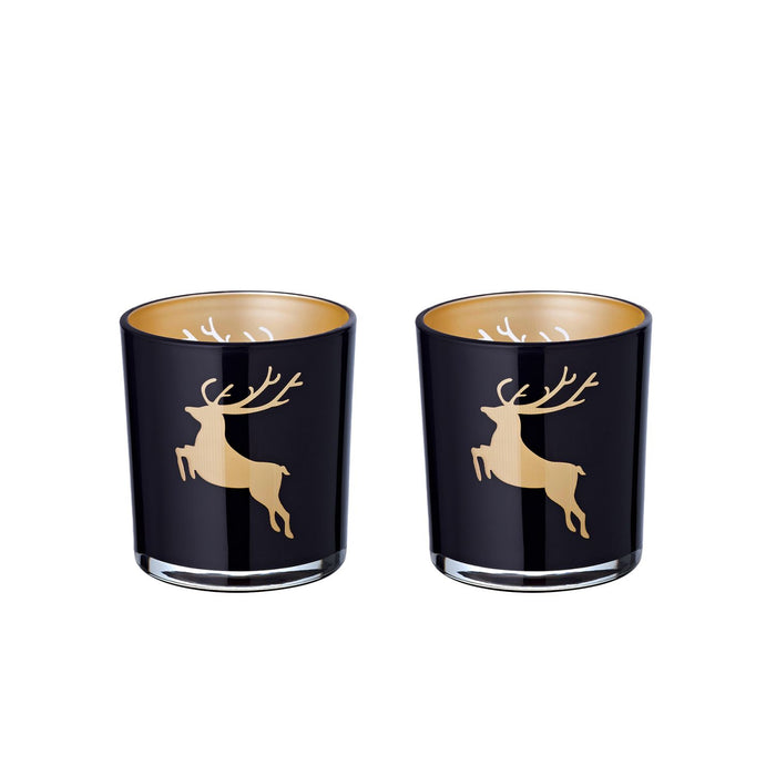 EDZARD Teelicht 2er Set Elsa Ø 7 cm, H 8 cm