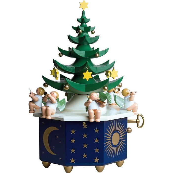 Wendt & Kühn Spieldose „Tannenbaum“, Am Weihnachtsbaume die Lichter brennen