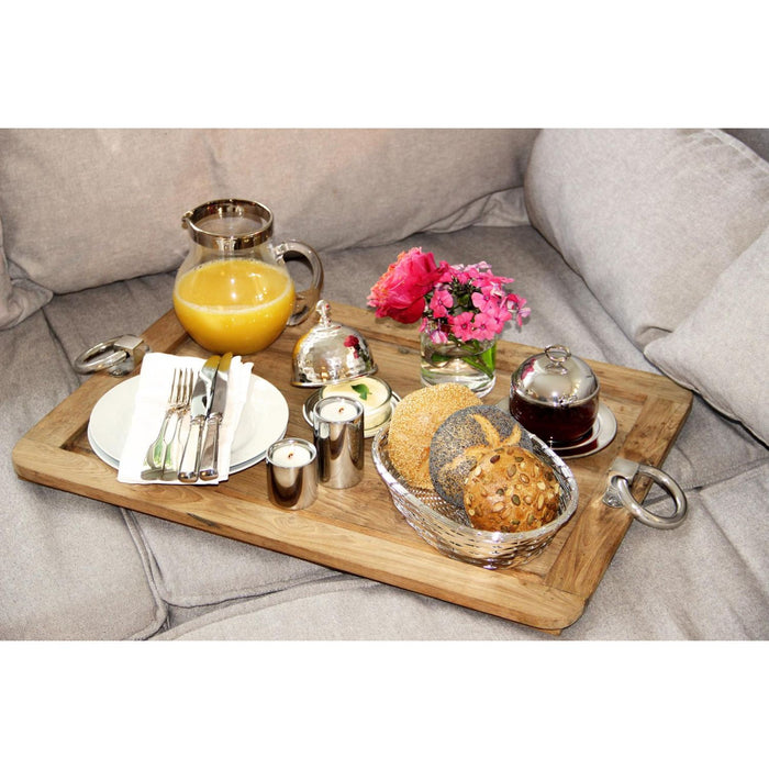 EDZARD Tablett Osgard L 61 cm