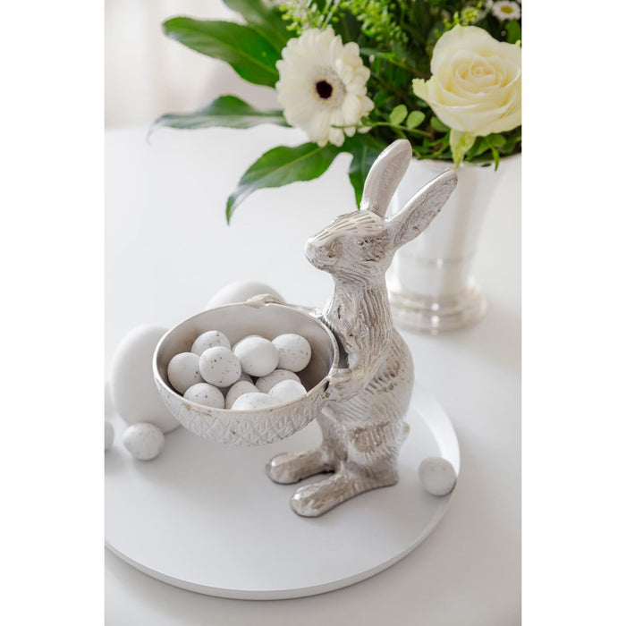 EDZARD Hase mit Schale Bert H 22 cm