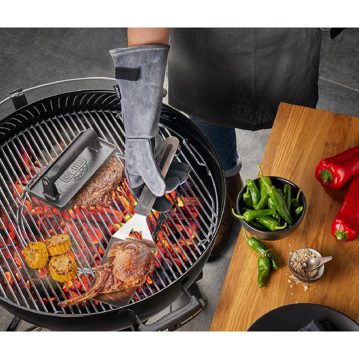 GEFU Grillhandschuhe BBQ, Veloursleder