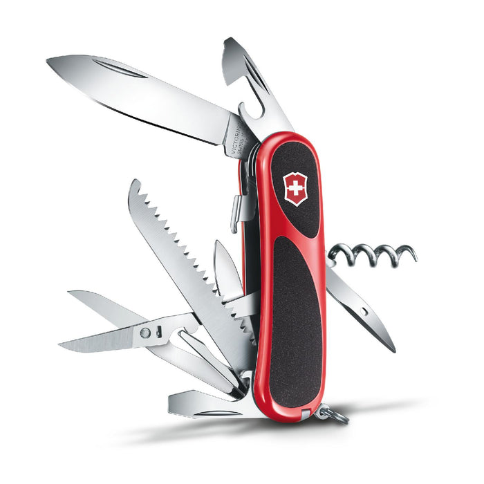 Victorinox Evolution S17 Grip, Rot/Schwarz