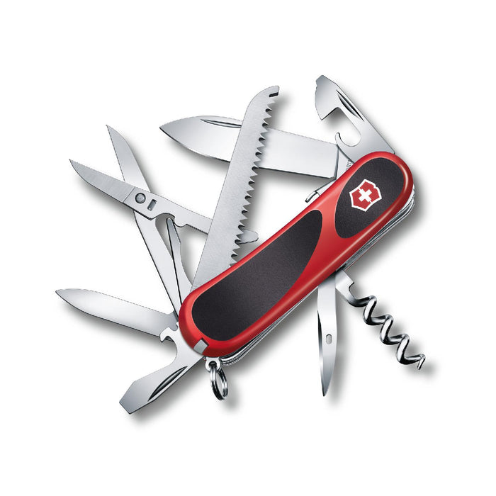 Victorinox Evolution S17 Grip, Rot/Schwarz