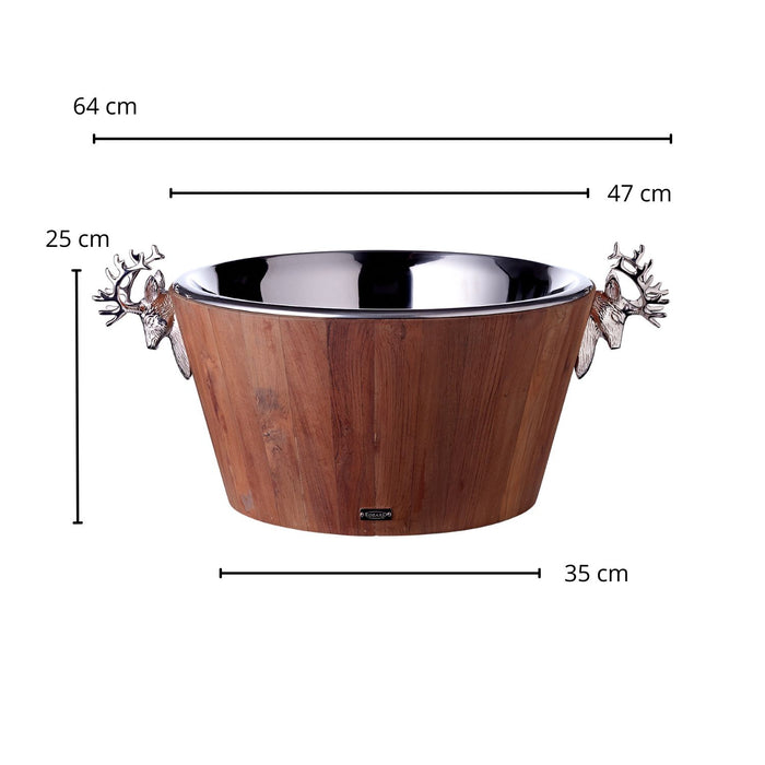 EDZARD Weinkühler Franklin H 25 cm