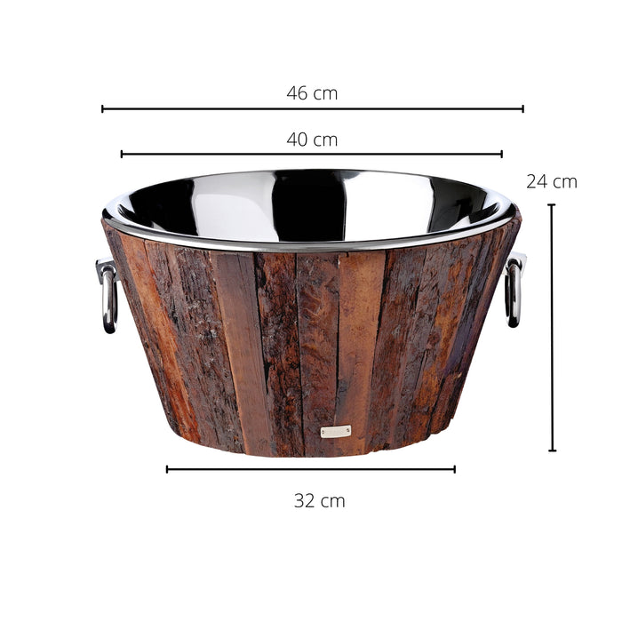 EDZARD Sektkühler Montgomery H 25 cm