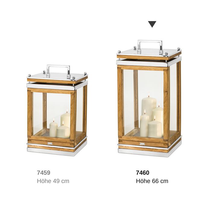 EDZARD Laterne Huntsville H 66 cm