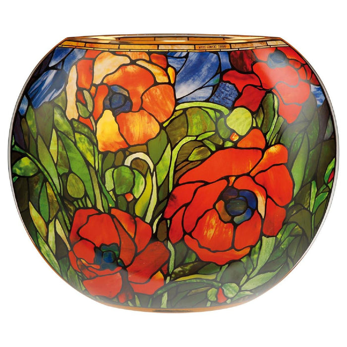 Goebel Louis Comfort Tiffany  - Orientalische Mohnblume - Tischlampe