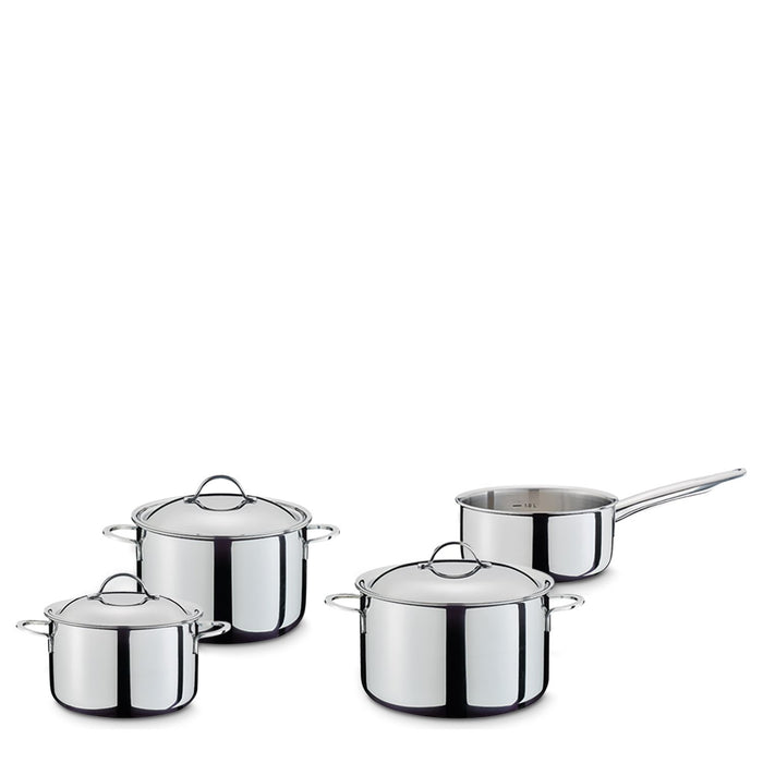 SPRING Topf-Set CRISTAL 4-teilig, mit Stielkasserolle