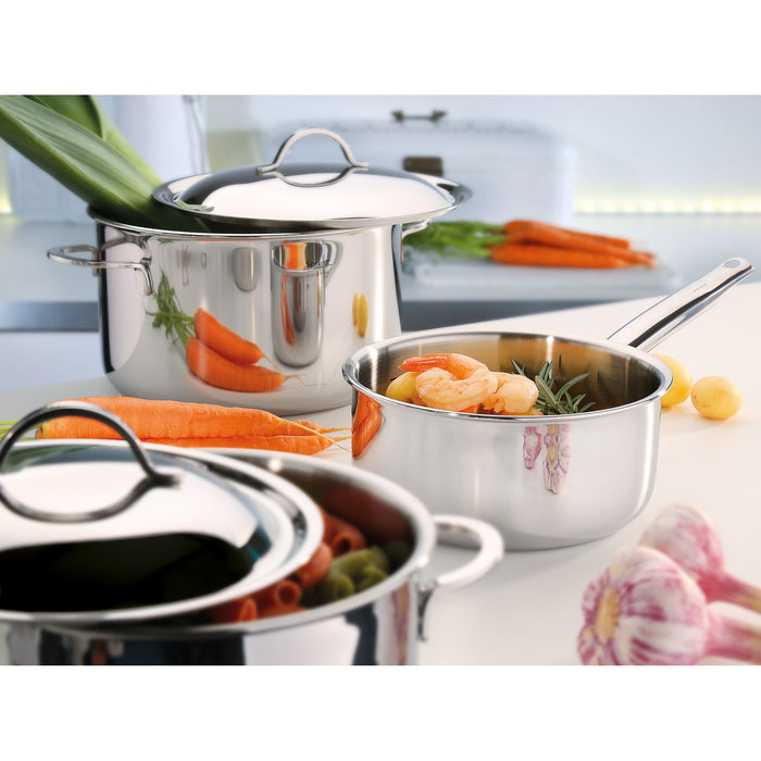SPRING Topf-Set CRISTAL 4-teilig, mit Stielkasserolle