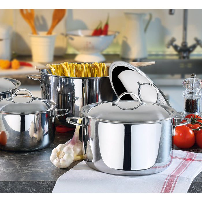 SPRING Topf-Set CRISTAL 4-teilig, mit Stielkasserolle