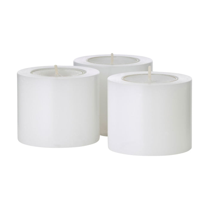 EDZARD Teelichthalter Cornelius 3er Set Ø 6 cm / H 5 cm