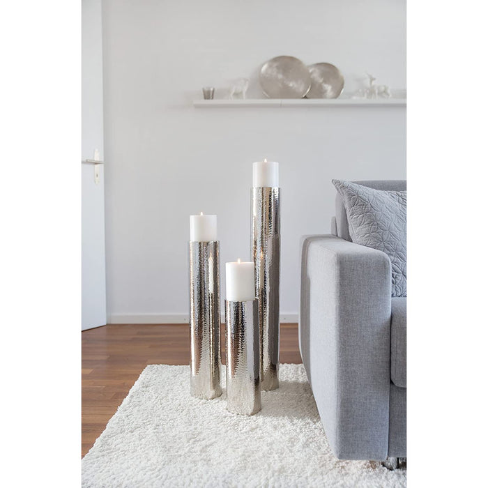 EDZARD Teelichthalter Cornelius Ø 10 cm / H 21 cm Pine