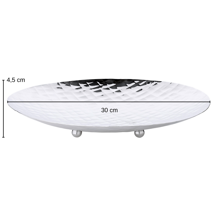 EDZARD Teller Leonora gehämmert  Ø  30 cm