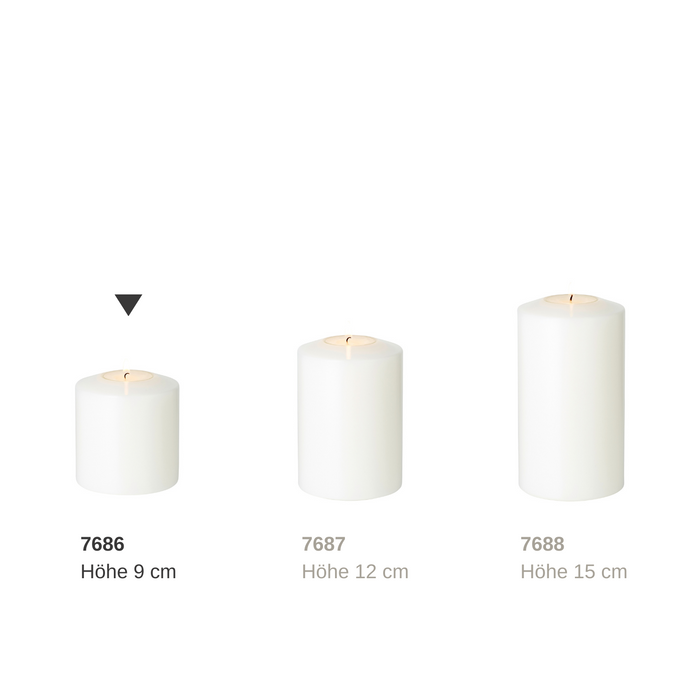 EDZARD Teelichthalter Cornelius Ø 8 cm/ H 9cm doppel Pine