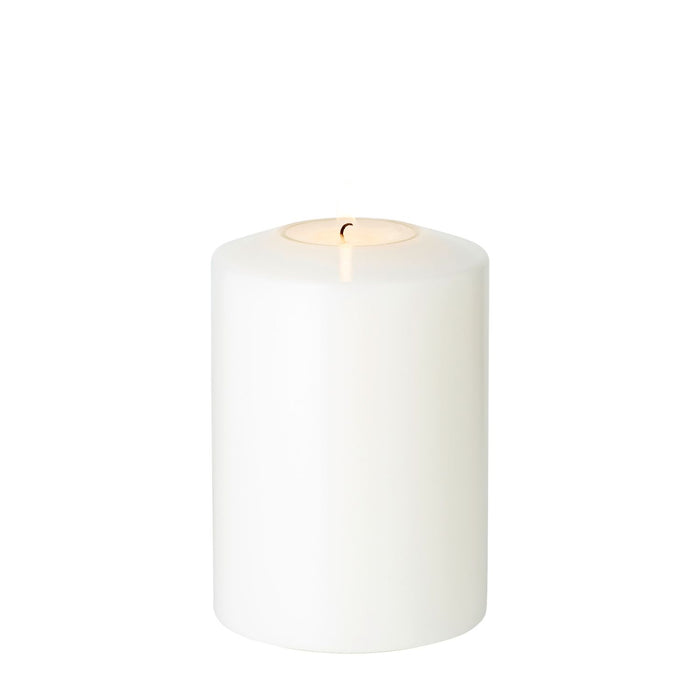 EDZARD Teelichthalter Cornelius Ø 8 cm/ H12cm doppel Pine