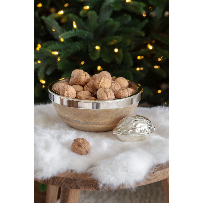 EDZARD Mangoholzschale Grace Ø 20 cm