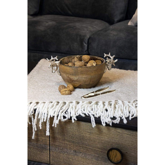 EDZARD Mangoholz Snackschale Jeff L 30 cm