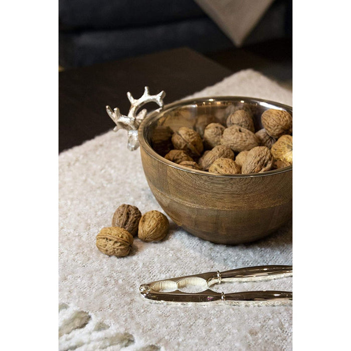 EDZARD Mangoholz Snackschale Jeff L 30 cm