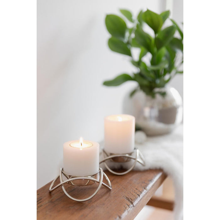 EDZARD 2er Set Kerzenleuchter Bastia S H 3 cm