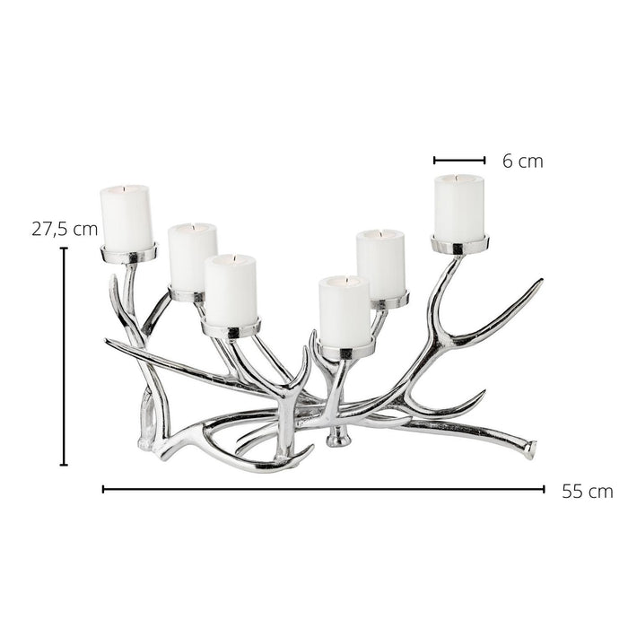 EDZARD Kerzenleuchter James 6 flammig H 27 cm