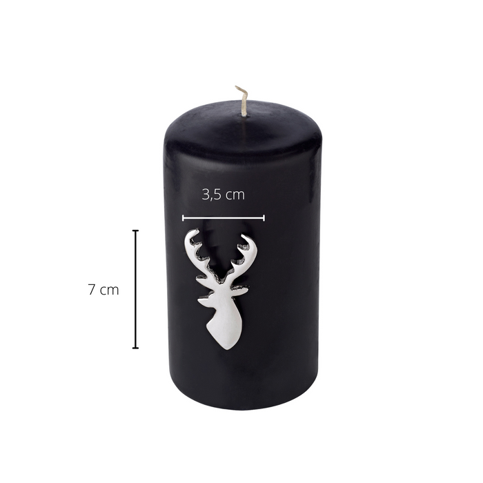 EDZARD Kerzenpin Risa 4er Set H 7 cm