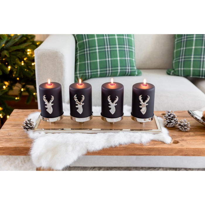 EDZARD Adventskerzenhalter Ruti H 5,5 cm