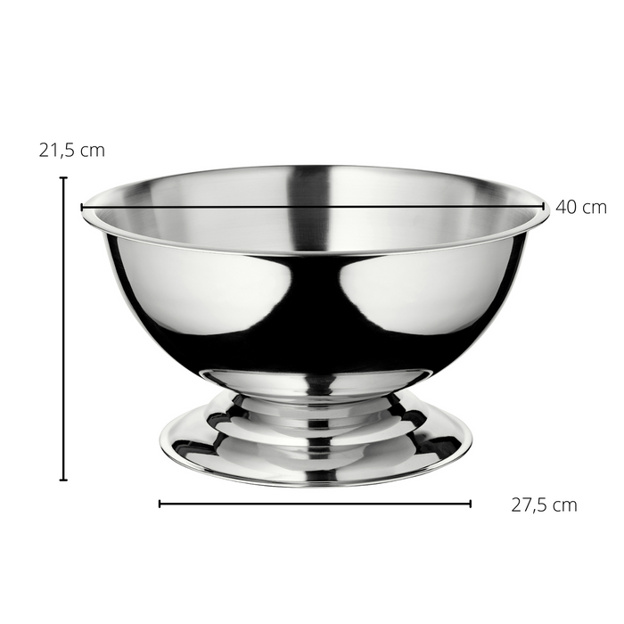 EDZARD 2er Set Champagner Schale Cara Ø 40 cm