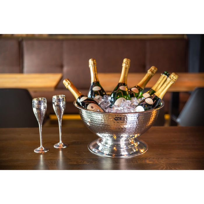 EDZARD Champagner Schale Cara gehämmert Ø 40 cm