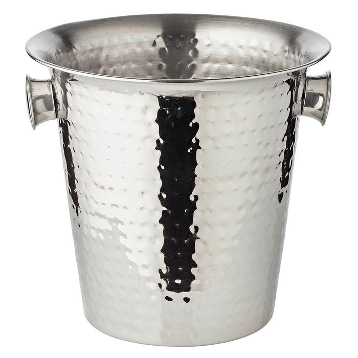 EDZARD Champagner Kühler Joey außen gehämmert Ø 21 cm