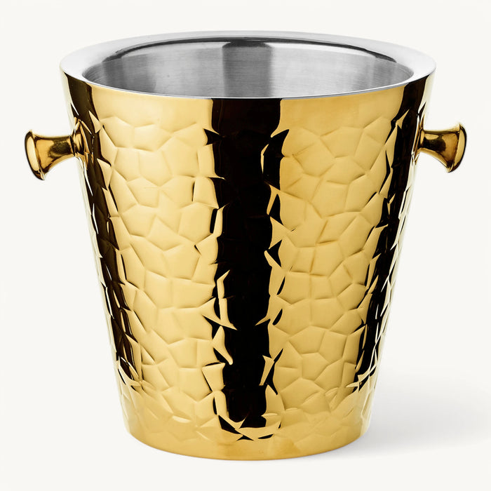 EDZARD Sektkühler Capri gold H 23 cm