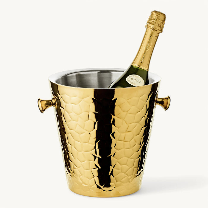 EDZARD Sektkühler Capri gold H 23 cm