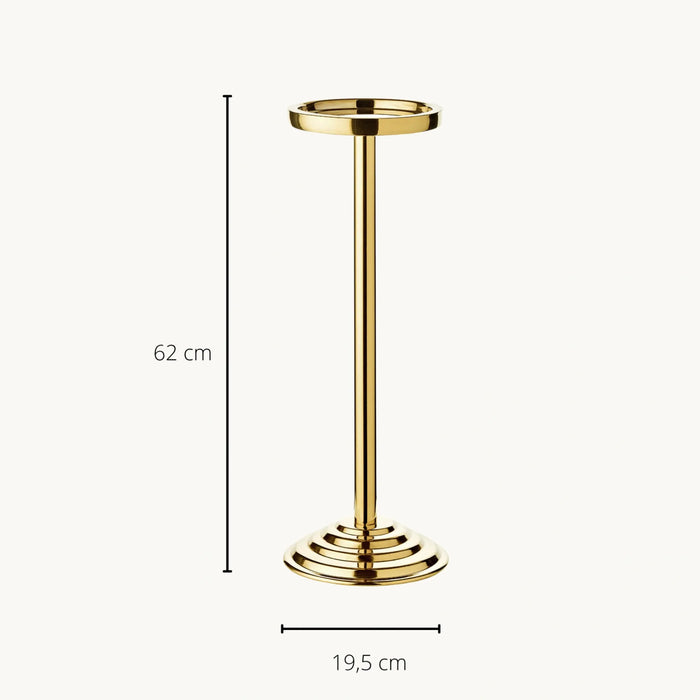 EDZARD Ständer Olbia gold H 62 cm