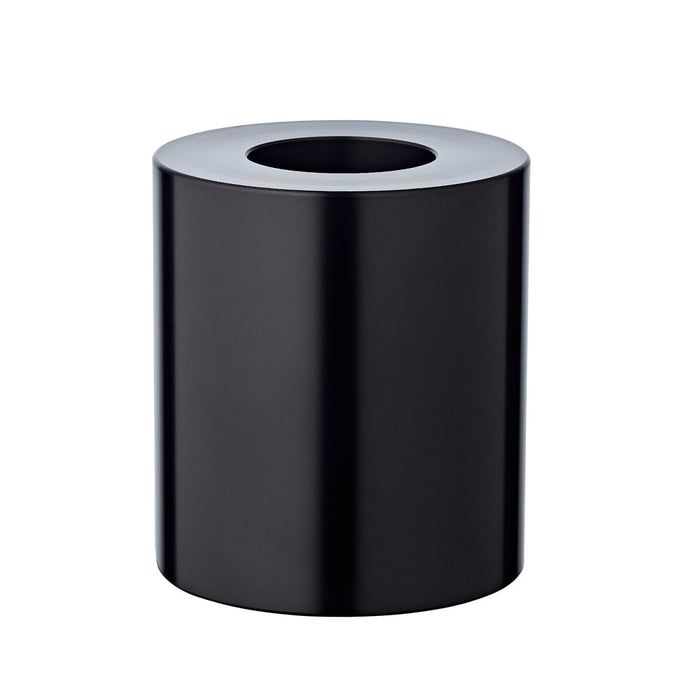 EDZARD Teelichthalter Cornelius black Ø 8 cm / H 9 cm