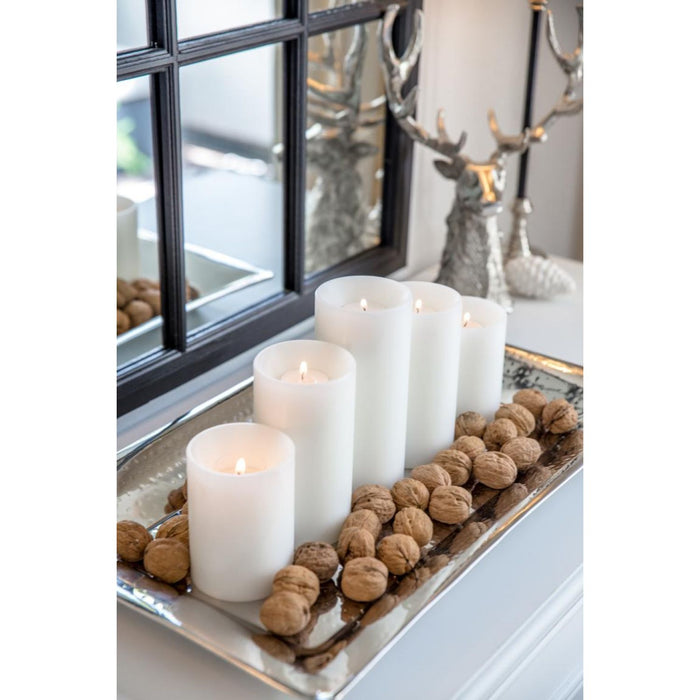 EDZARD Teelichthalter Cornelius Ø 8 cm / H 15 cm tief