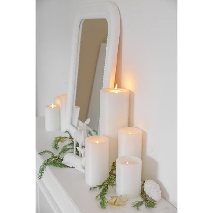 EDZARD Teelichthalter Cornelius Ø 8 cm H 18 cm tief