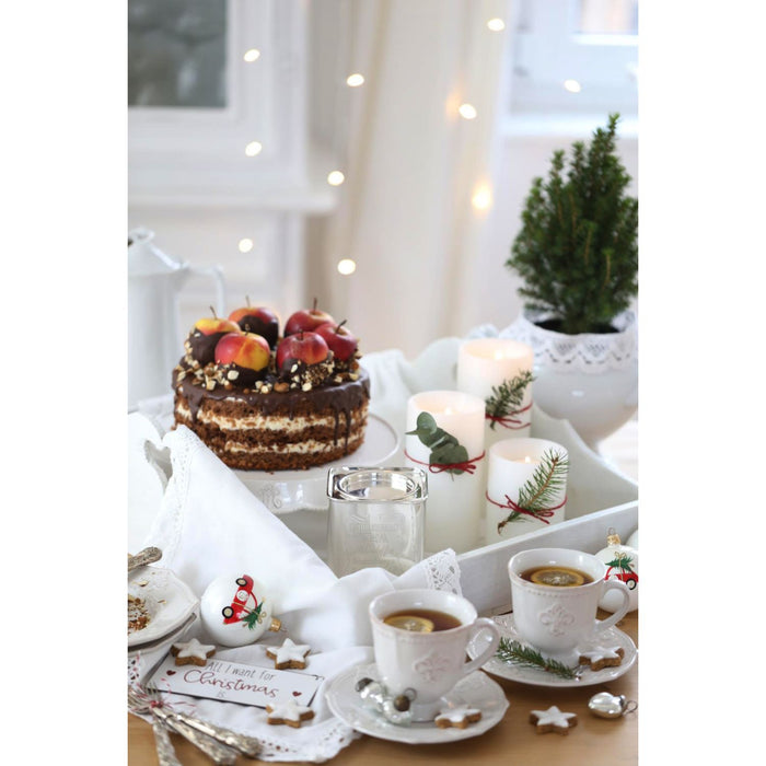 EDZARD Teelichthalter Cornelius Ø 8 cm / H 11 cm tief