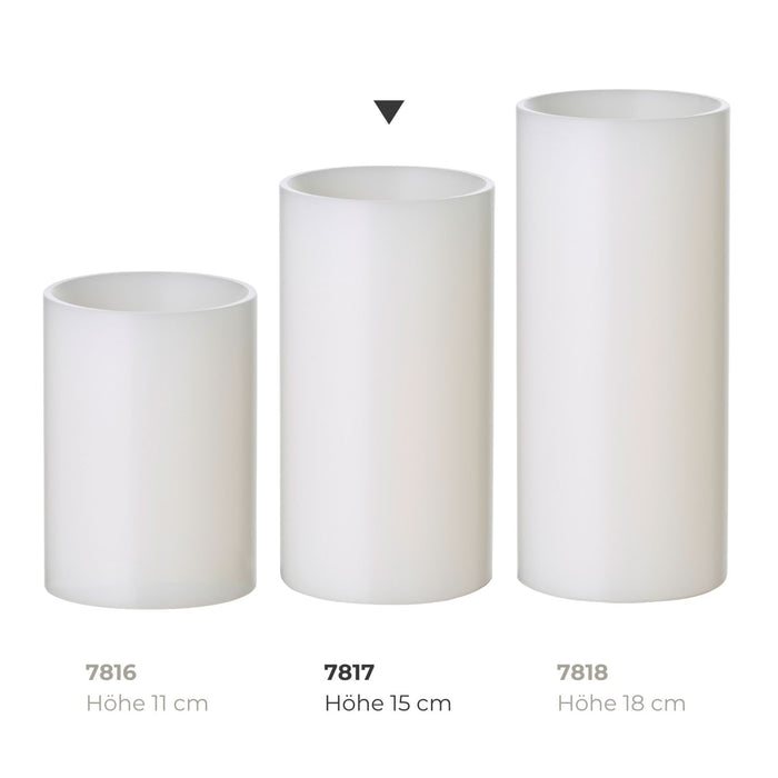 EDZARD Teelichthalter Cornelius Ø 8 cm / H 15 cm tief