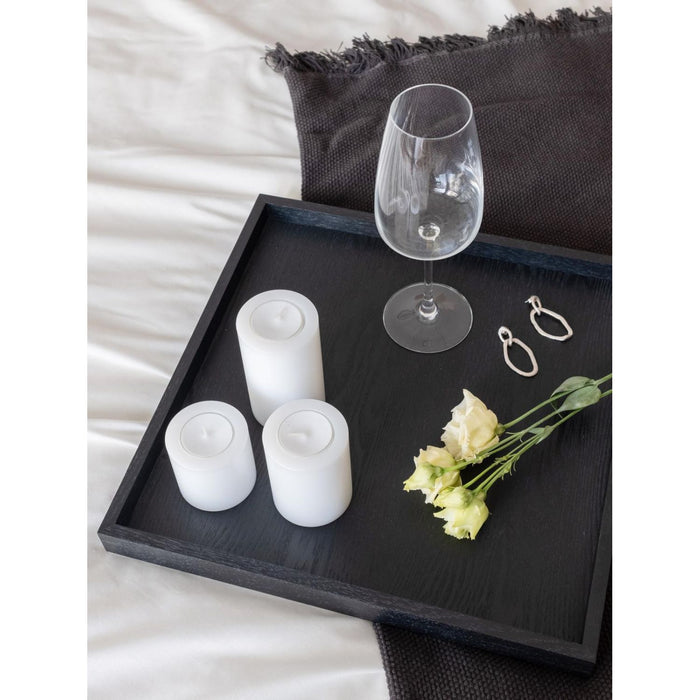 EDZARD Teelichthalter Cornelius Ø 6 cm 3erSet H6/8/11 cm